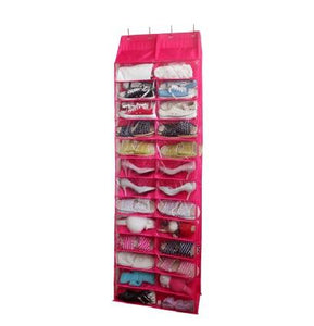 Door Hanging Shoe Organizer Storage closet organizer 26 Pocket Shoes Rack wardrobe Homewares Storage Organizer hanging