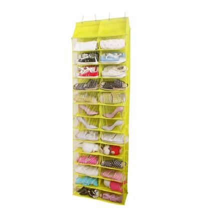 Door Hanging Shoe Organizer Storage closet organizer 26 Pocket Shoes Rack wardrobe Homewares Storage Organizer hanging