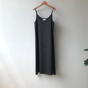 Spring summer 2019 Woman Tank Dress Casual Satin Sexy Camisole Elastic Female Home Beach Dresses v-neck camis sexy dress